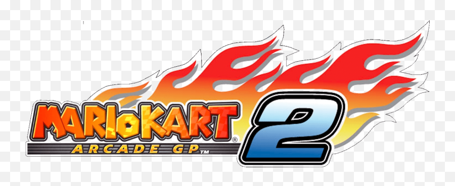 Mario Kart Arcade Gp 2 Logo Full Size Png Download Seekpng - Mario Kart Arcade Gp 2 Logo,Gp Logo