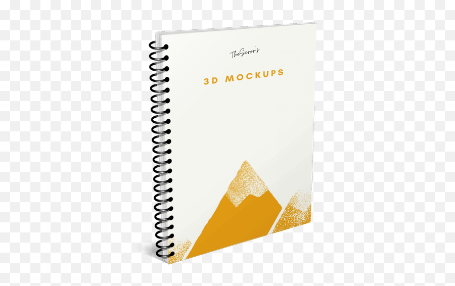 Get 40 3d Ebook Mockups That Will Boost Your - Handwriting Png,Notebook Transparent Background