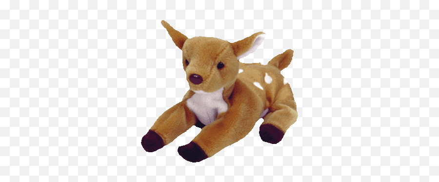 Ty Beanie Baby - Whisper The Deer Deer Beanie Baby Png,Deer Transparent