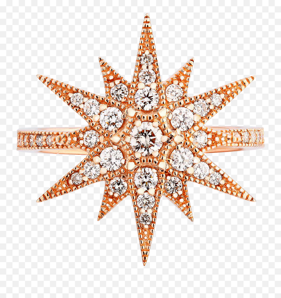 Gold Starburst Png - Starburst Diamond Ring Itten The Motif,Starburst Png