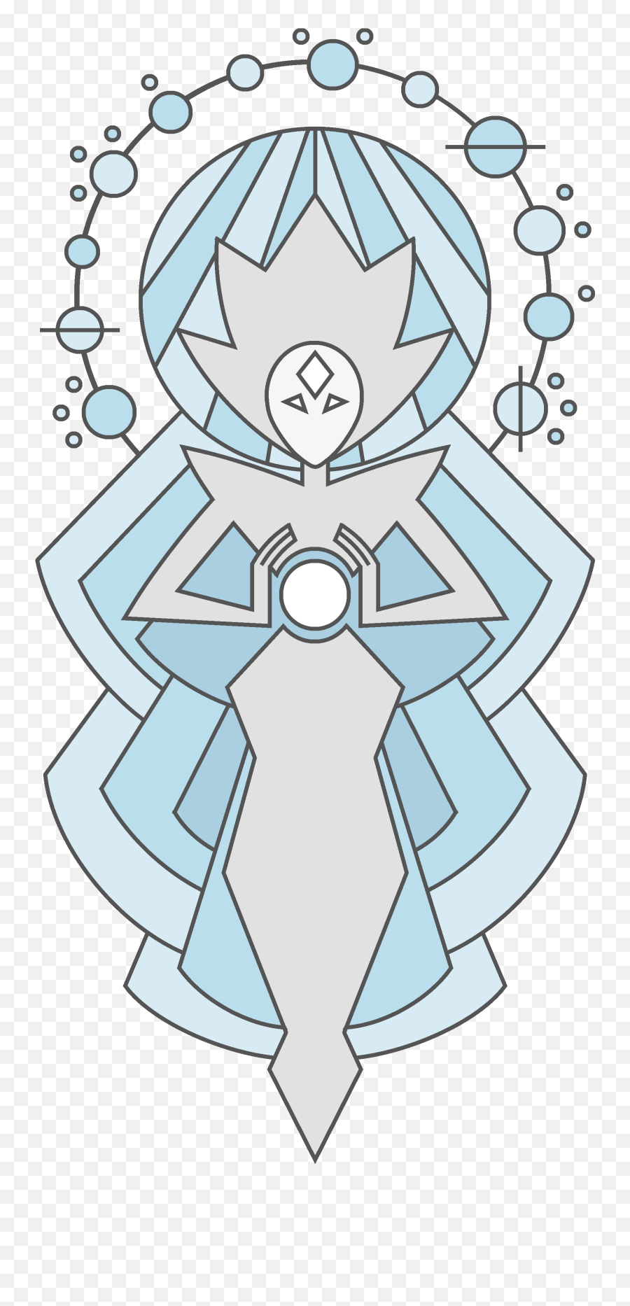 Steven Universe White Diamond Mural - Mural Steven Universe Diamonds Png,White Diamond Png