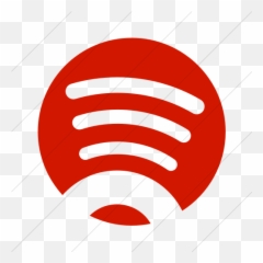 Red Spotify Logo Aesthetic - dierenambulanceverhalen