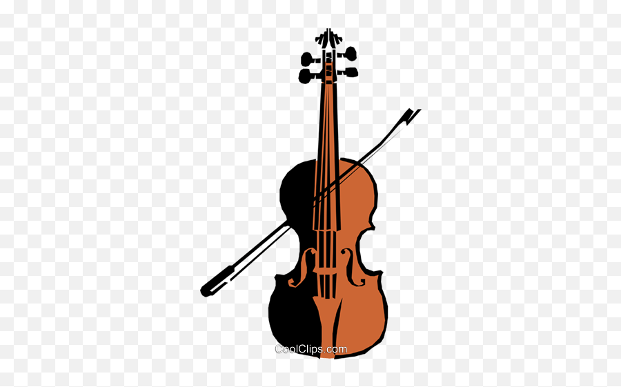 Violin Royalty Free Vector Clip Art Illustration - Arts0142 Folk Music Png,Violin Transparent Background