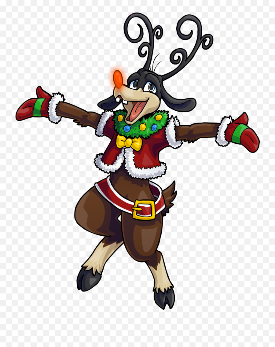 Christmas Town Goofy By Kristkc - Kingdom Hearts Christmas Kingdom Hearts Christmas Town Clipart Png,Goofy Transparent