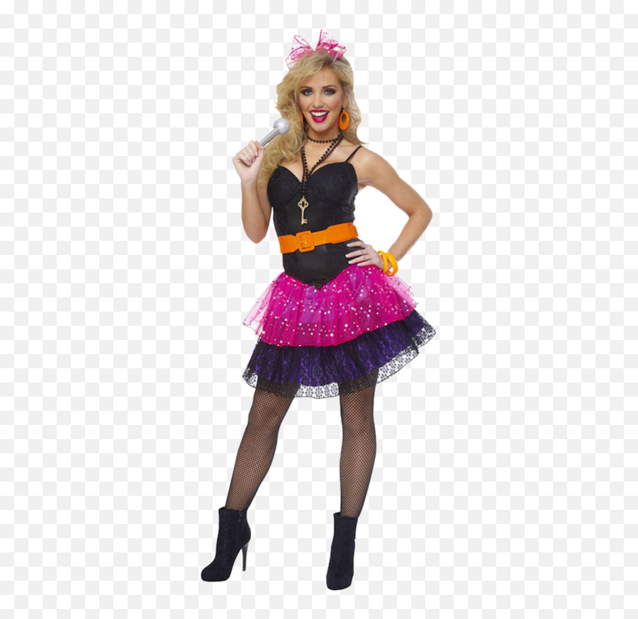 Download Free Png Pin By Archilifestyle - Pop Star Costume,80s Png