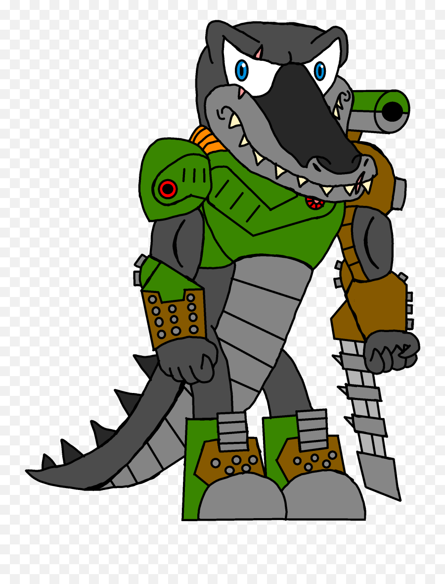 Mobian Alligator - Fictional Character Png,Doomguy Png