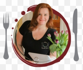Pam Circle W Logo And Fork - Pamelau0027s Pantry Fork png