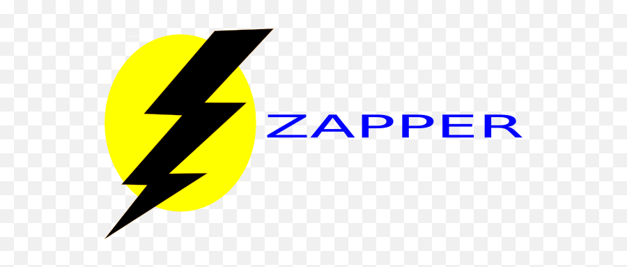Zapper Logo Reversed Clip Art - Vector Clip Art Zapper Png,Reverse Flash Logo