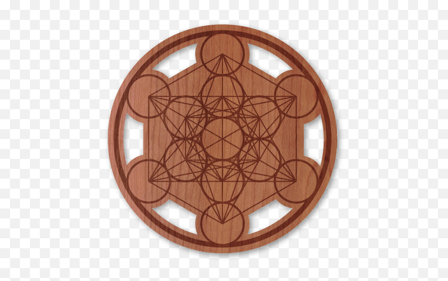 Metatronu0027s Cube - Metatron Cube On Wood Png,Metatron's Cube Png