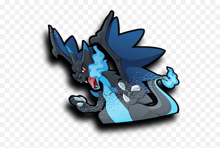 Mega Charizard Peeker Sticker - Fictional Character Png,Charizard Transparent