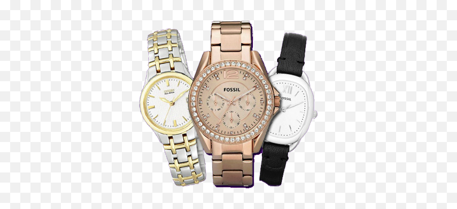 Branded Watch Png Pic - Rose Gold Fossil Watches,Watch Png