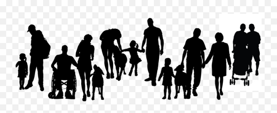 Parade Of Pets U0026 People - Interaction Png,Person Walking Silhouette Png