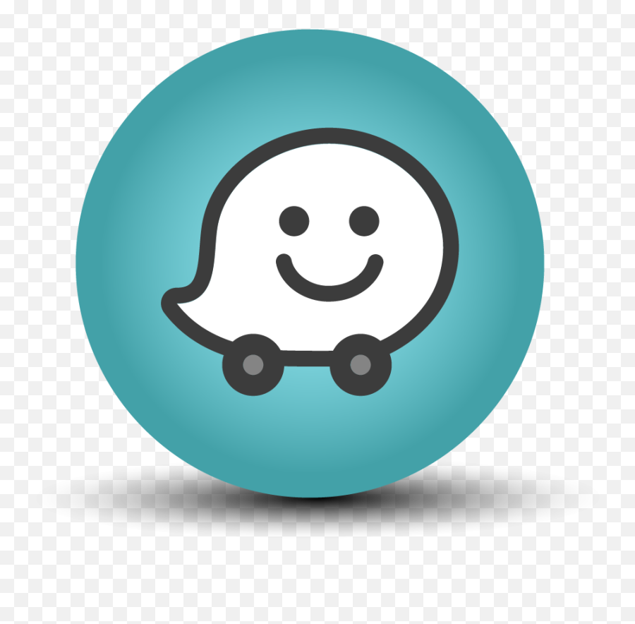 Waze Png Logo - Logo De Waze Png,Waze Logo