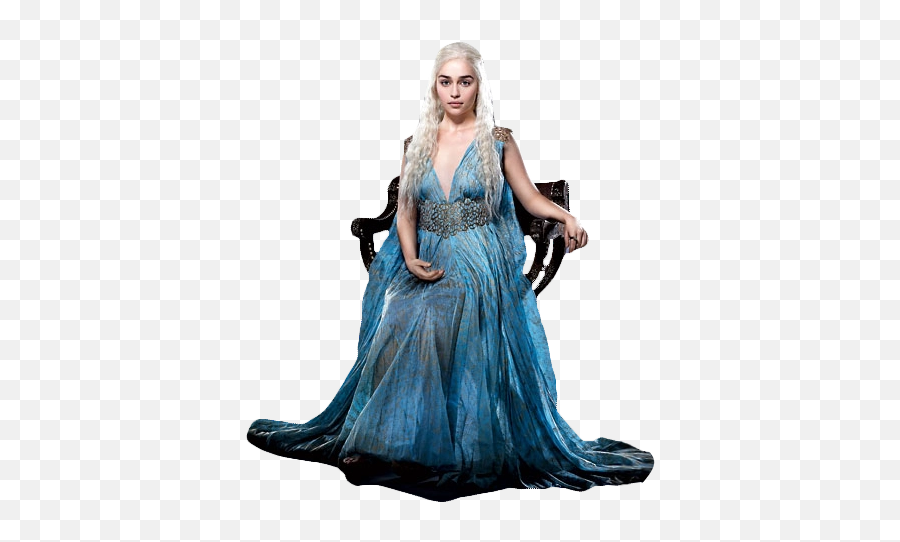 Download Free Png Daenerys Targaryen - Daenerys Targaryen Light Blue Dress,Daenerys Png