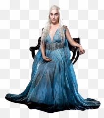 Download Free Png Daenerys Targaryen - Light Blue Dress
