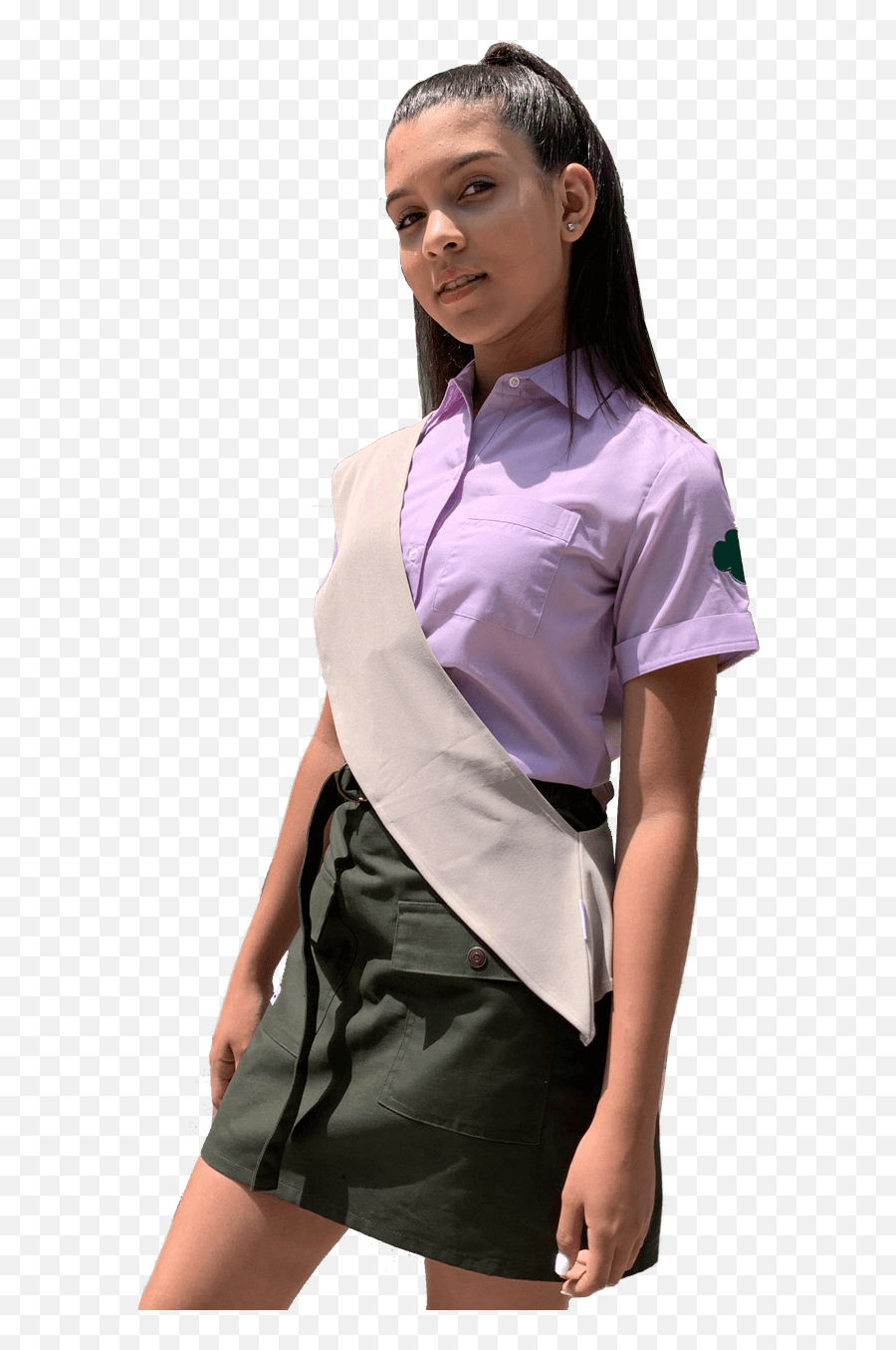 Girl Scout Uniforms Just Got A Fashionable Makeover - Girl Scout Camp Uniform Png,Girl Scout Png