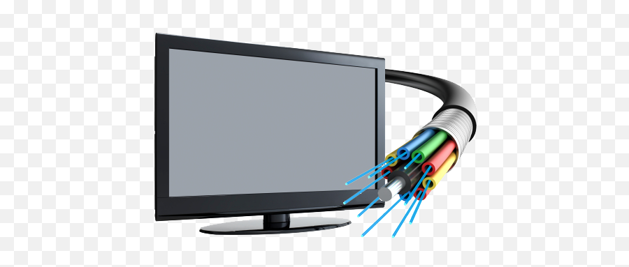 Cable Tv Png U0026 Free Tvpng Transparent Images 131437 - Optical Fibre Png,Tv Transparent Png
