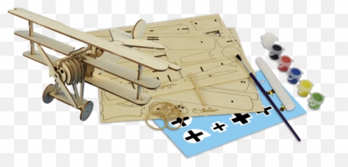 Red Baron Plane - Maqueta De Avion Para Niños png