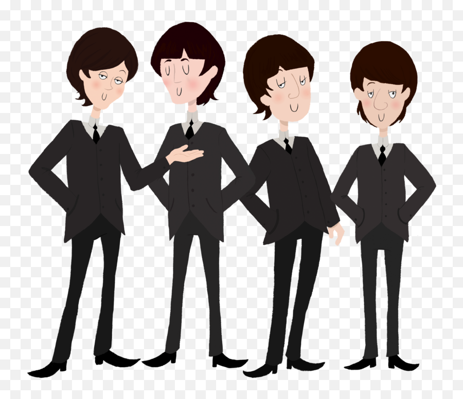 Meet The Beatles Natalie Dye - Beatles Cartoon Png,Beatles Png