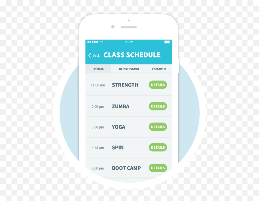 Icon Health Club App Png Gym Timetable