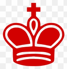 Red Oval Png - King Chess Piece Red Clipart Full Size King Chess Piece Symbol,Chess Pieces Png