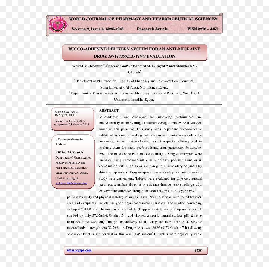 Pdf Bucco - Adhesive Delivery System For An Antimigraine Problem Statement On Eclampsia Png,Ha:tfelt Icon