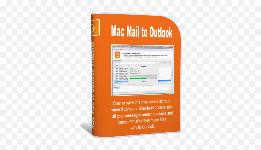 Mac Mail To Outlook Transfer - Move Mac Mail To Windows Vertical Png,Outlook Icon Mac