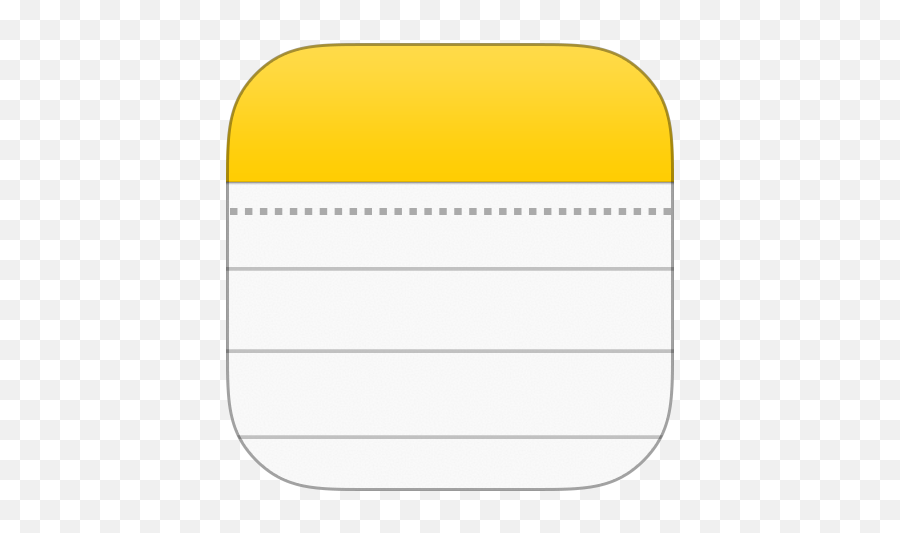 Notes Icon 512x512px Ico Png Icns - Free Download Iphone Transparent Background Notes Icon,Ios App Icon Design Guidelines