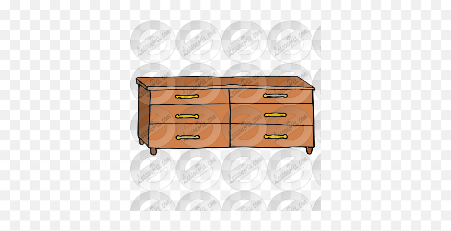 Dresser Picture For Classroom Therapy Use - Great Dresser Furniture Style Png,Dresser Icon