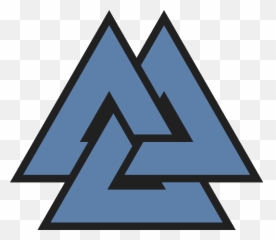 Old Symbol Norse Triquetra Odin Valknut - Valknut Png,Triquetra Png