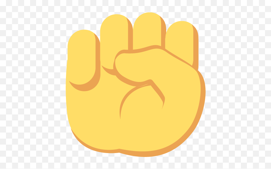Raised Fist Emoji Emoticon Vector Icon - Significado Emoji Emoji Hand Fist Png,Clenched Fist Icon