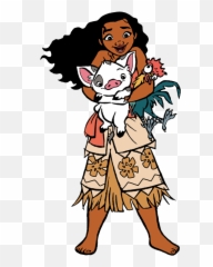 Moana Clip Art 2 - Moana Pua And Hei Hei Png,Hei Hei Png