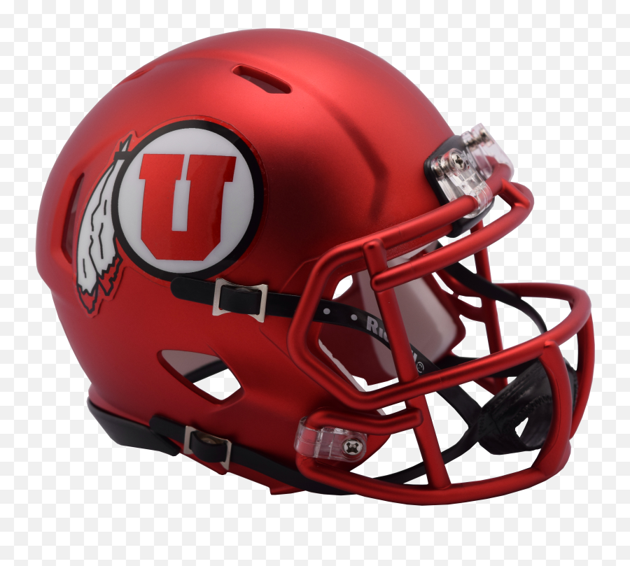 2017 Riddell Ncaa Football Helmets Guide Includes All Update - Utah Utes Mini Helmet Png,Riedell Icon