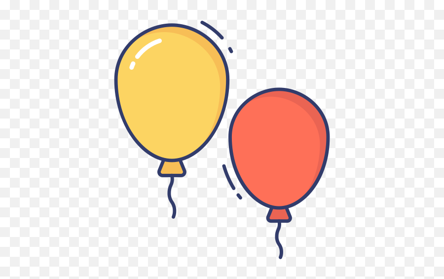 Balloons - Free Birthday And Party Icons Balloon Png,Ballons Icon Party