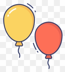 Balloons - Free birthday and party icons png