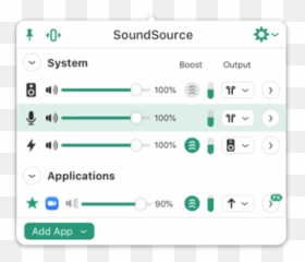 Soundsource Manual - Rogue Amoeba Dot png