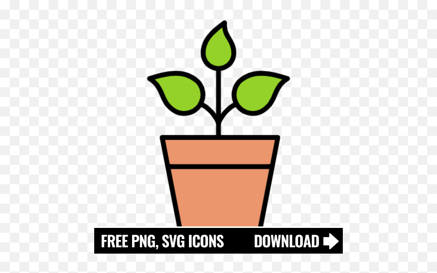 Free Plant Icon Symbol Png Svg Download - Delivery Time Icon Png,Facility Icon