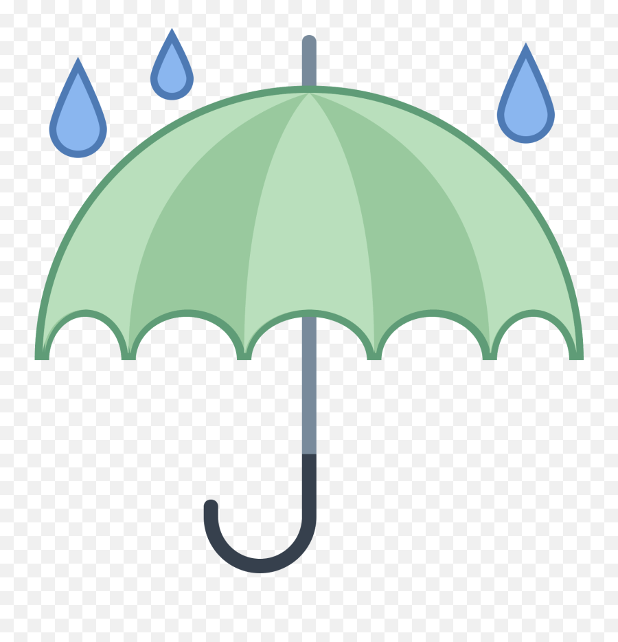 Icona Rainy Weather Download - Weather Icons Transparent Raindrops And Umbrella Clipart Png,Raindrops Icon