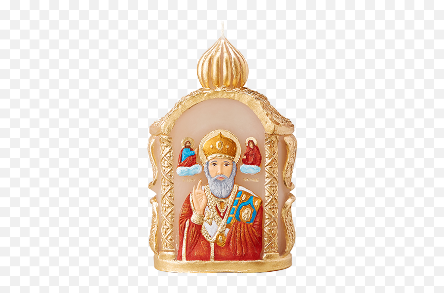 Saint Nicholas Icon Candle - Religion Png,Candles Icon