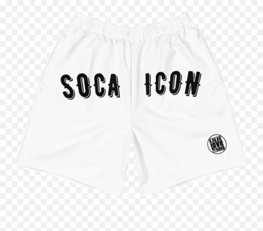 Endless Summer 21 Soca Icon Watermelon Mens White Shorts - Rugby Shorts Png,Watermelon Icon