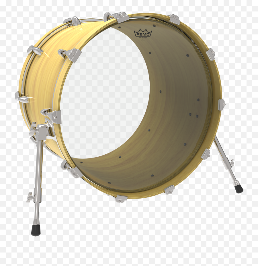 Remo Ambassador Clear Drumheads Drums Png Bass Drum