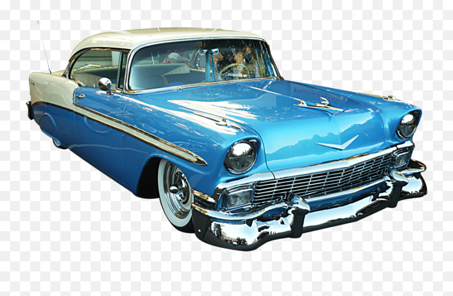 Vintage Car Chevrolet Bel Air - American Classic Car Png,Chevy Png