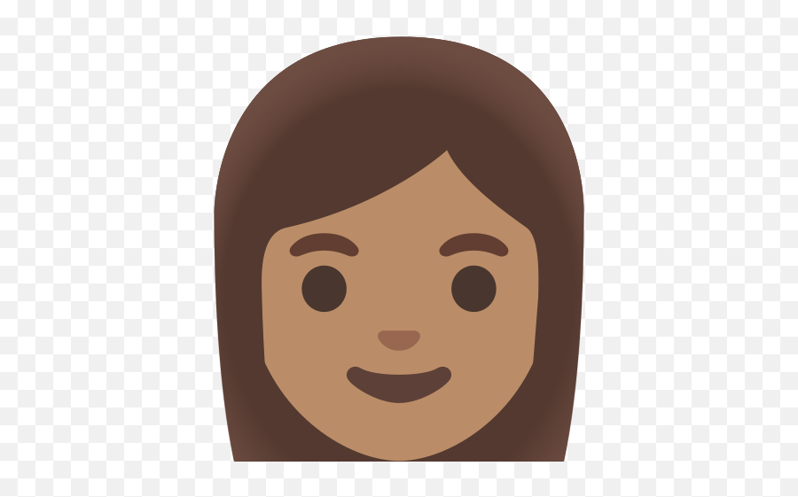 Woman Medium Skin Tone Emoji - Lady Emoji Png,Woman Icon Transparent