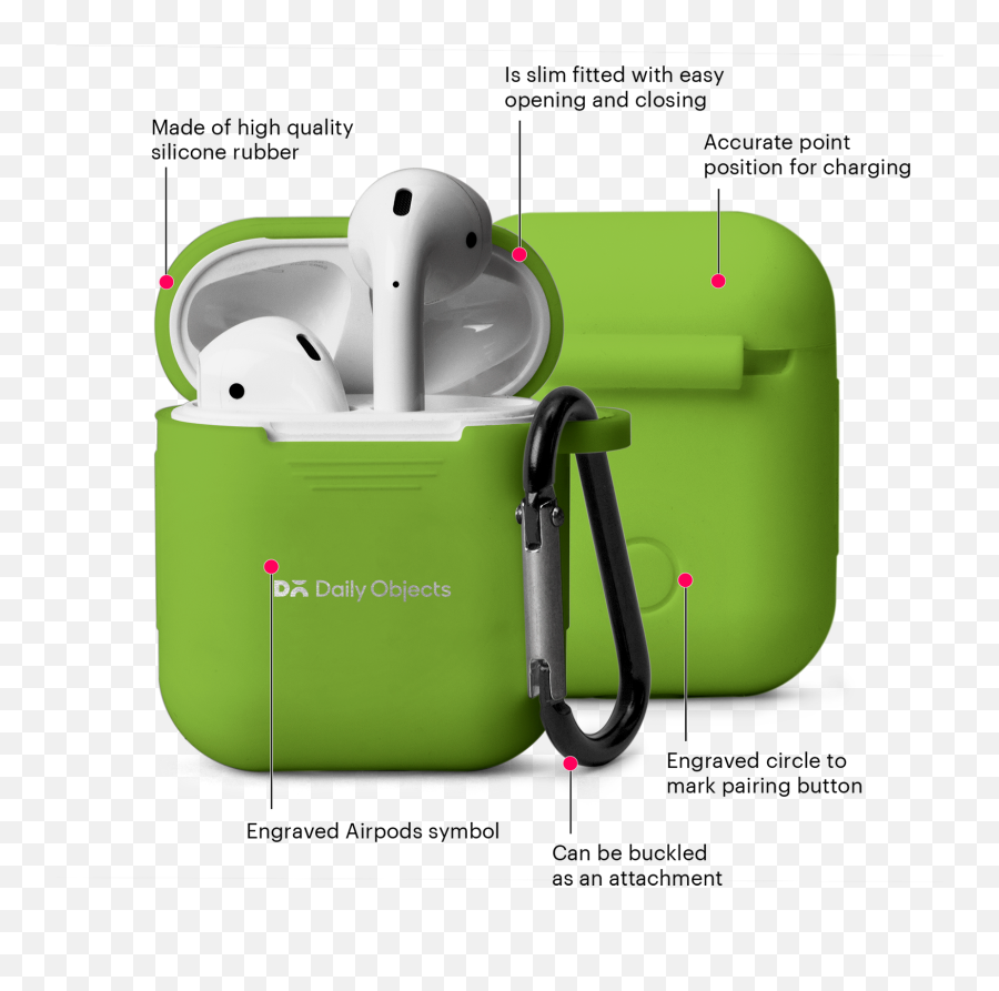 Neon Grass Silicone Airpods Case Cover Png Icon