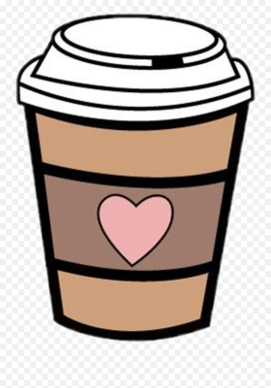 Cute Transparent Background Coffee Clipart - Cute Coffee Cup Drawing Png,Starbucks Coffee Transparent
