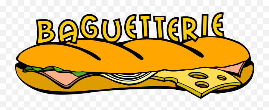 Baguette - Sandwich Logo Drawing Baguette Png,Baguette Png