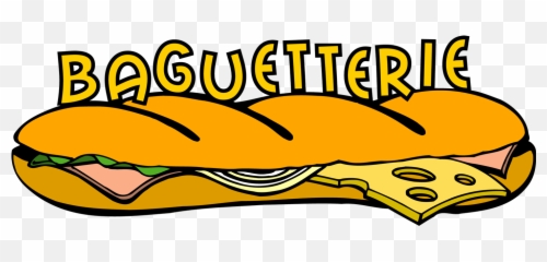 Baguette - Sandwich Logo Drawing Baguette Png,Baguette Png