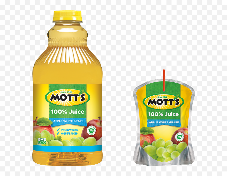 100 Juice - Motts Apple Juice 64 Oz Png,Juice Png