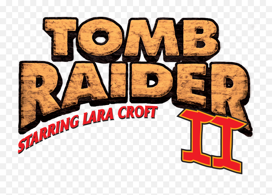 Starring Lara Croft - Tomb Raider 2 Golden Mask Logo Png,Tomb Raider Logo