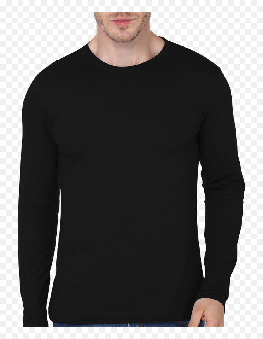 Official Factory Premium Full Sleeve T - Shirt Black T Shirt Design Png,Black Tee Shirt Png